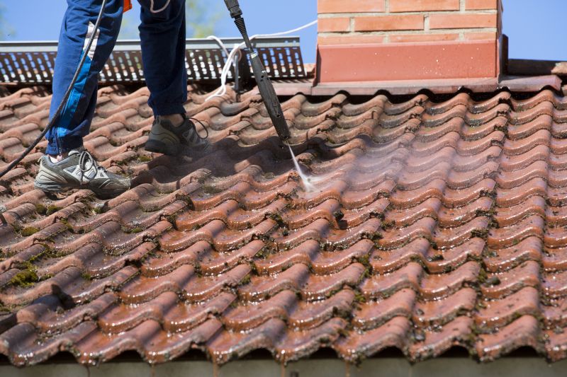 Tile Roof Washing