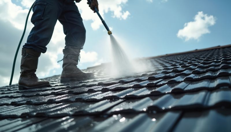 Tile Roof Washing