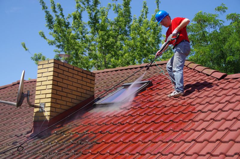 Tile Roof Washing
