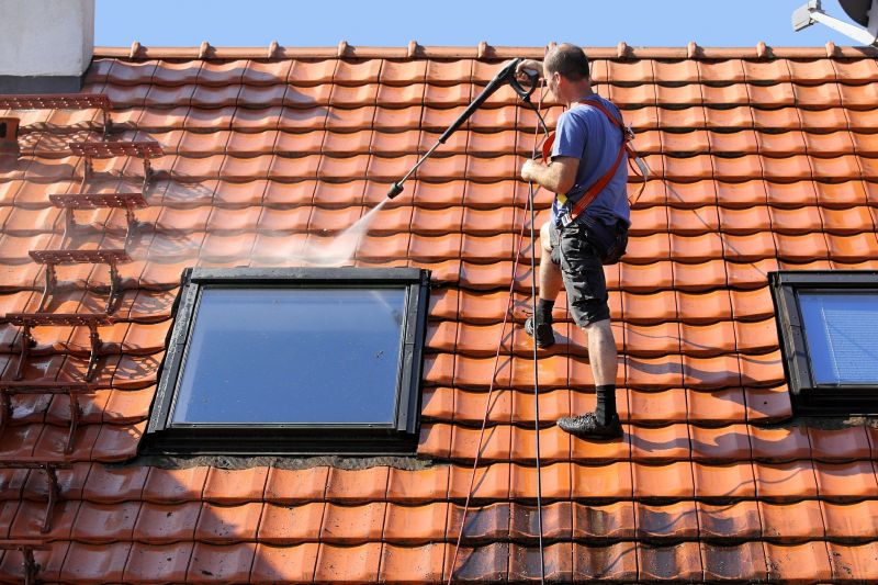 Tile Roof Washing
