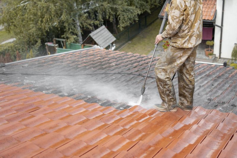 Tile Roof Washing