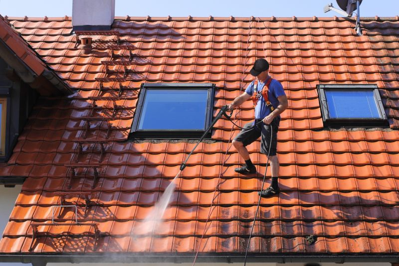 Tile Roof Washing