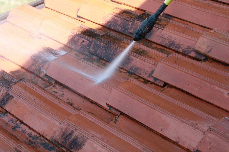Tile Roof Washing