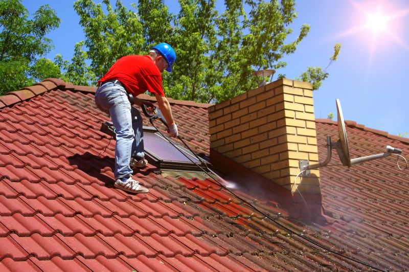 Tile Roof Washing