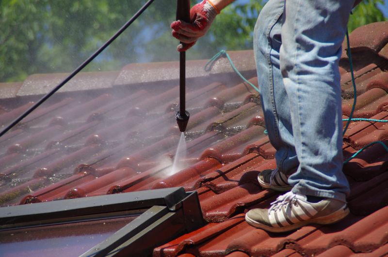 Tile Roof Washing