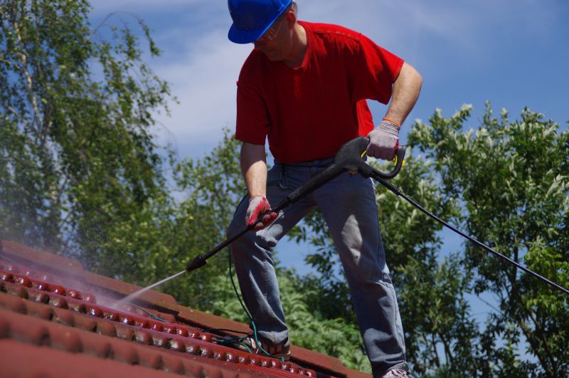 Tile Roof Washing